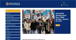 Desktop Screenshot of njkofc.org